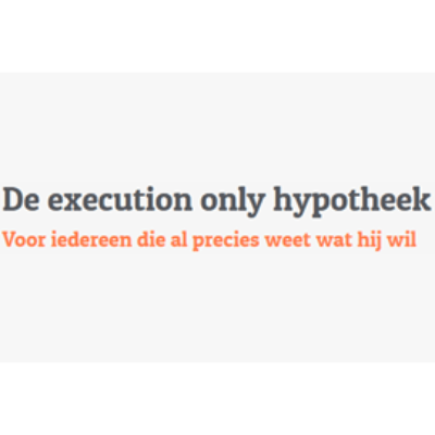 Execution only Hypotheek kortingscodes