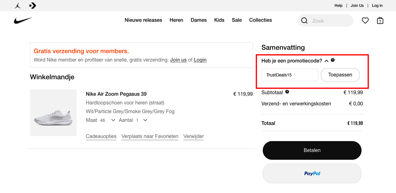 Nike kortingscode: februari 2023 | TrustDeals.nl