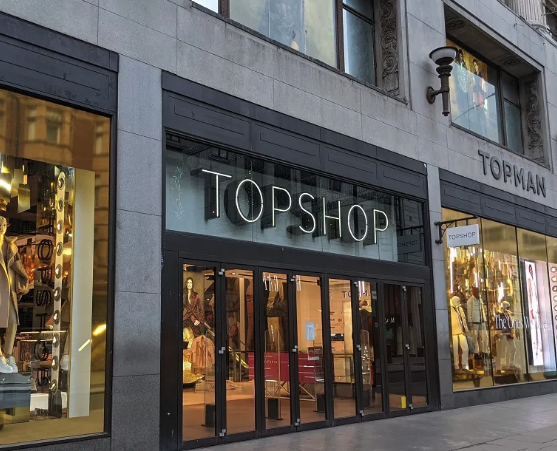 Nieuwe visuele identiteit voor Topshop