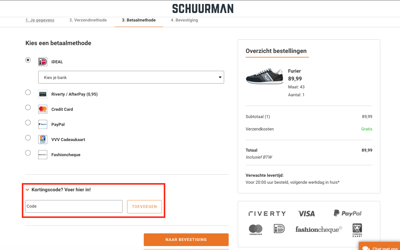 Schuurman Schoenen kortingscode