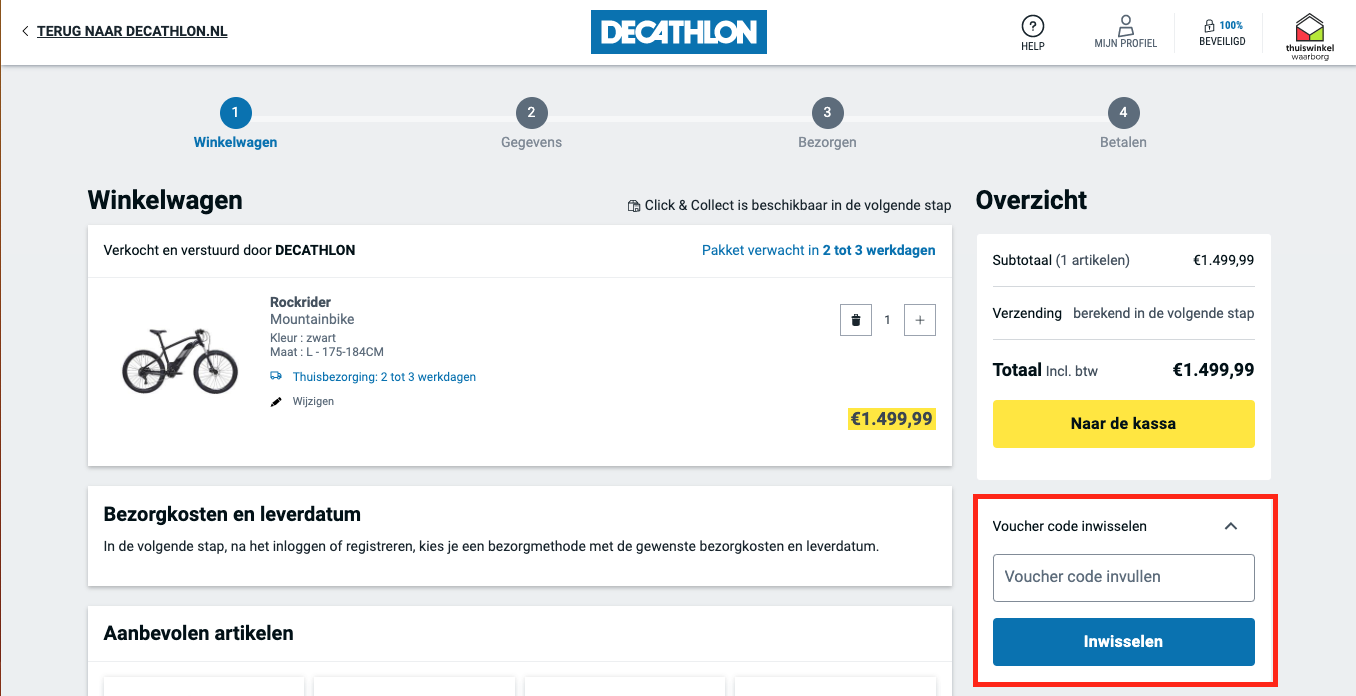 Decathlon kortingscode