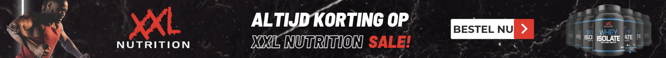 XXL Nutrition kortingscode banner
