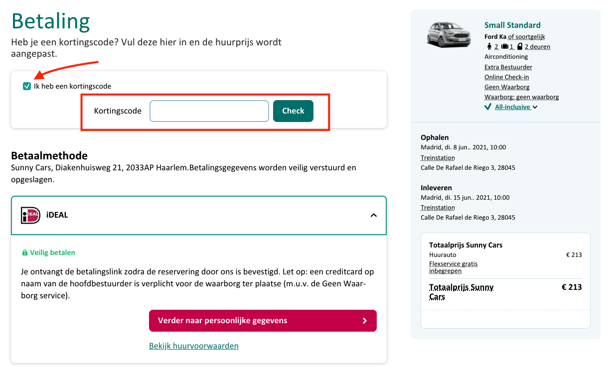 Cars kortingscode: 20% in februari 2022 | TrustDeals.nl